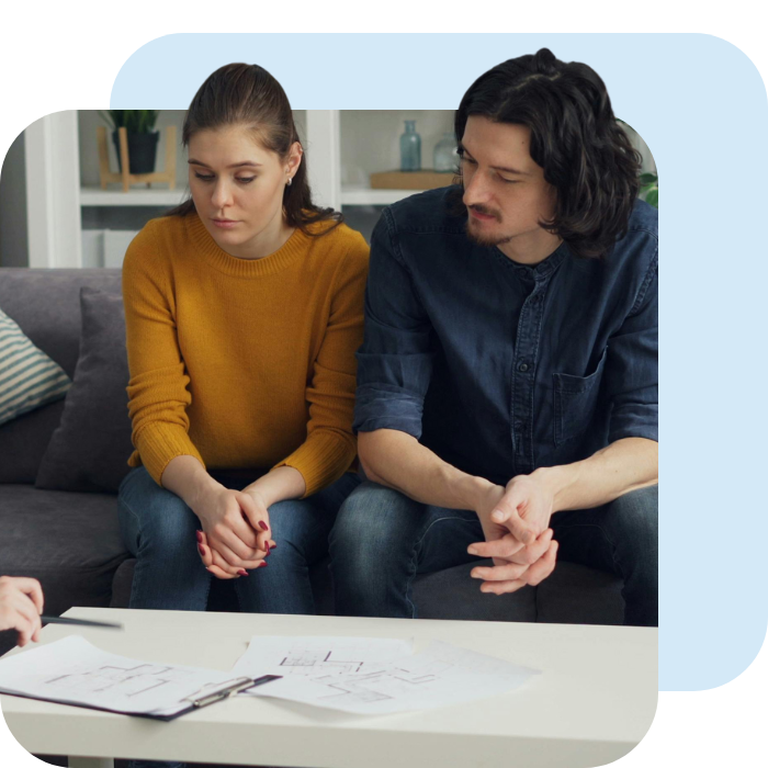 Cincinnati family discussing an important legal decision